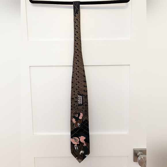 Vintage Loony Tunes Popeye The Sailor Tie - Picture 5 of 8